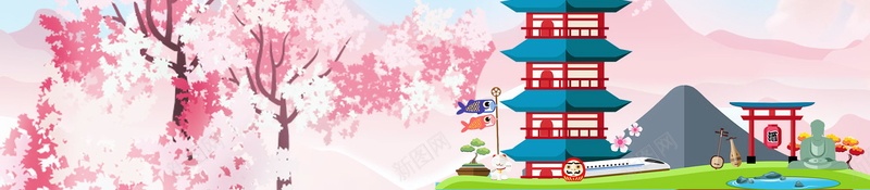 日本旅游日本樱花背景psd设计背景_新图网 https://ixintu.com PSD源文件 PSD素材 东京 分层文件 大阪 日本印象 日本建筑 日本旅游 日本旅游景点 日本旅游海报 日本旅游路线 樱花 背景模板 背景海报 背景素材 高清背景