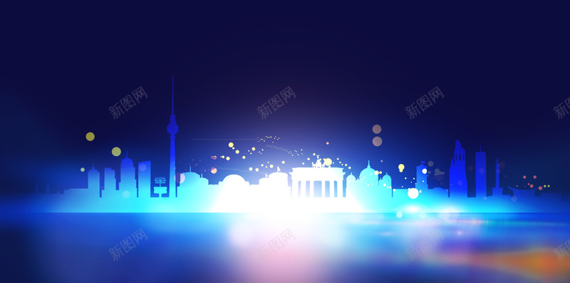 科技感蓝色城市剪影招聘H5背景psd设计背景_新图网 https://ixintu.com H5背景 企业招聘 公司招聘 商务 商务招聘 城市剪影 招聘 招聘背景 科技感 蓝色