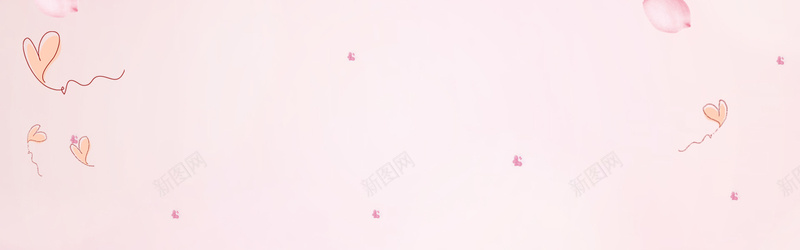 淘宝连衣裙海报背景psd设计背景_新图网 https://ixintu.com banner 促销 卡通 女装 心形 新品 浪漫 渐变 甜蜜 粉色系 花瓣 蝴蝶 裙子