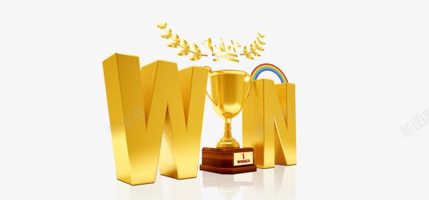 奖杯冠军杯png免抠素材_新图网 https://ixintu.com WIN 奖杯 校园冠军 校园冠军商务背景 麦穗 黄金色