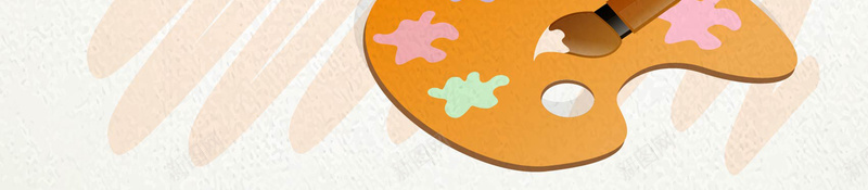 矢量创意美术书画暑期培训背景ai设计背景_新图网 https://ixintu.com 书画 创意 教育 暑期培训 水彩 海报 涂鸦 矢量素材 简约 美术 美术教育 背景 调色盘 颜料 矢量图
