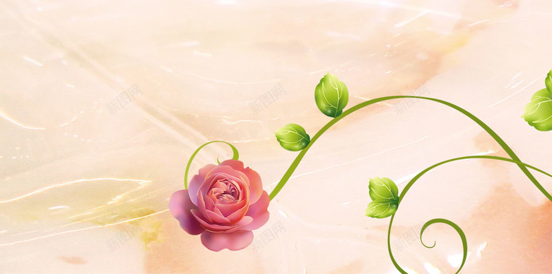花朵家装壁纸粉黄色背景psd设计背景_新图网 https://ixintu.com 墙壁 壁纸 家装 家装节日 粉色 粉黄色 背景 花朵