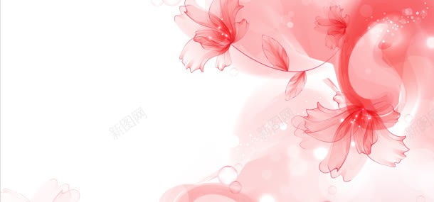 红色水墨背景jpg设计背景_新图网 https://ixintu.com 水墨风 红色花纹理