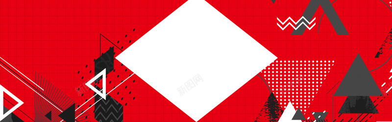 红色不规则抽象电商bannerpsd设计背景_新图网 https://ixintu.com 三角形 不规则 几何 大气 天蓝色 扁平 抽象 时尚 星期五 波 波纹 简约 纹理 线条 艺术 黑五