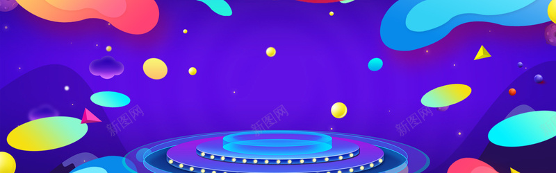 双12促销季狂欢蓝色bannerpsd设计背景_新图网 https://ixintu.com 促销 双12 双12狂欢节 双十二返场 天猫双12 狂欢再续爆款返场 狂欢炫酷促销海报 返场继续