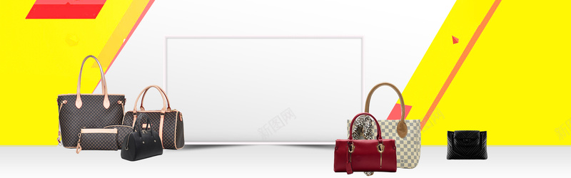 电商奢侈品女包促销黄色bannerpsd设计背景_新图网 https://ixintu.com 促销海报 换装 新品海报 时尚 秋天 秋季上新 秋季促销 秋季女装上新 秋季海报 秋装上新 首页海报