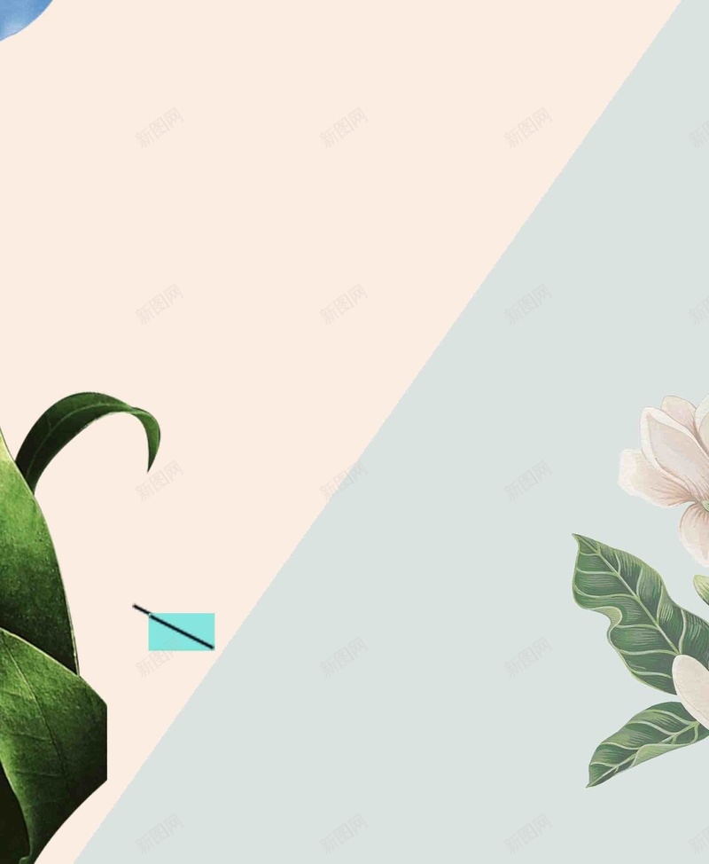夏季促销小清新手绘花卉海报易拉宝背景模板psd设计背景_新图网 https://ixintu.com 促销 夏季新品 宣传 小清新 手绘花卉 易拉宝 活动 海报 背景模板