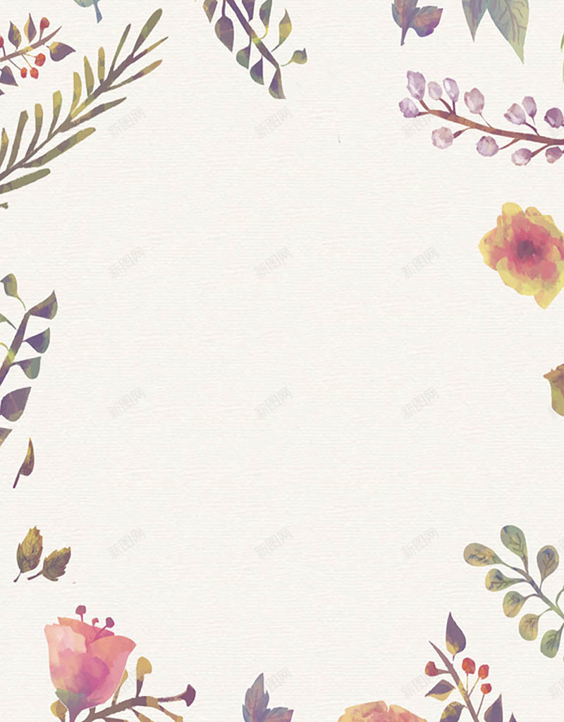 唯美手绘女神节背景psd设计背景_新图网 https://ixintu.com 三八节 唯美 女神节 妇女节 小清新 手绘 文艺 花草