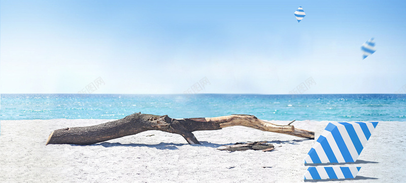 海边简约背景bannerjpg设计背景_新图网 https://ixintu.com banner 全屏背景 大海 枯树 沙滩 海边 白云 简约 蓝天