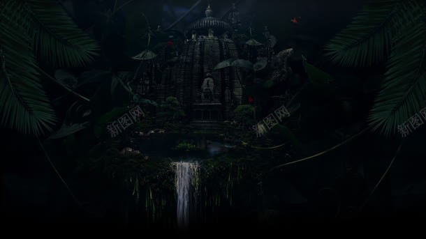 黑色神秘游戏场景jpg设计背景_新图网 https://ixintu.com 场景 游戏 神秘 黑色