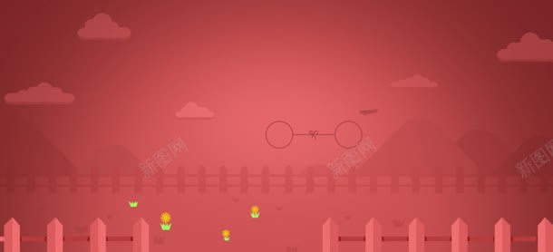 红色背景栅栏萤火虫jpg设计背景_新图网 https://ixintu.com 栅栏 红色 背景 萤光 萤火虫