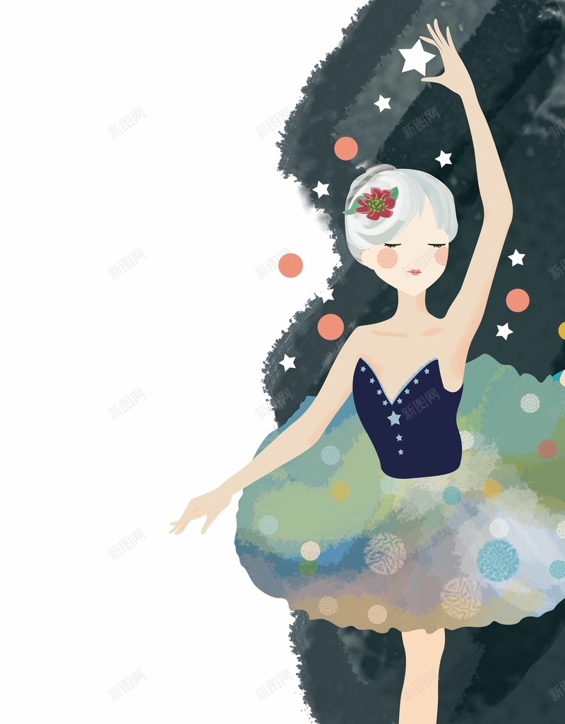 插画芭蕾舞培训班jpg设计背景_新图网 https://ixintu.com 兴趣班 培训班 寒假班 拉丁舞 插画 暑假 舞蹈招生 舞蹈班 艺术班 芭蕾舞 芭蕾舞培训班