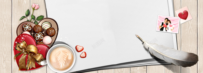 情人节巧克力卡通红色海报banner背景psd设计背景_新图网 https://ixintu.com 214 banner 卡通 咖啡 巧克力 心形 恋爱 情人节 手绘 海报 爱情 粉色 羽毛 背景