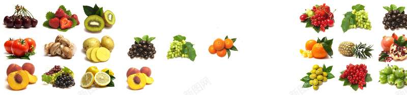 水果蔬菜拼接背景psd设计背景_新图网 https://ixintu.com 大气 小清新 文艺 海报banner 清新 简约