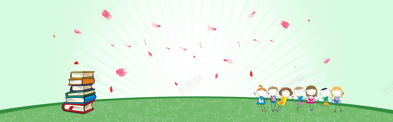 儿童教师节banner创意psd设计背景_新图网 https://ixintu.com 其他 唯美 宣传 广告 海报banner 淘宝 老师 黑板