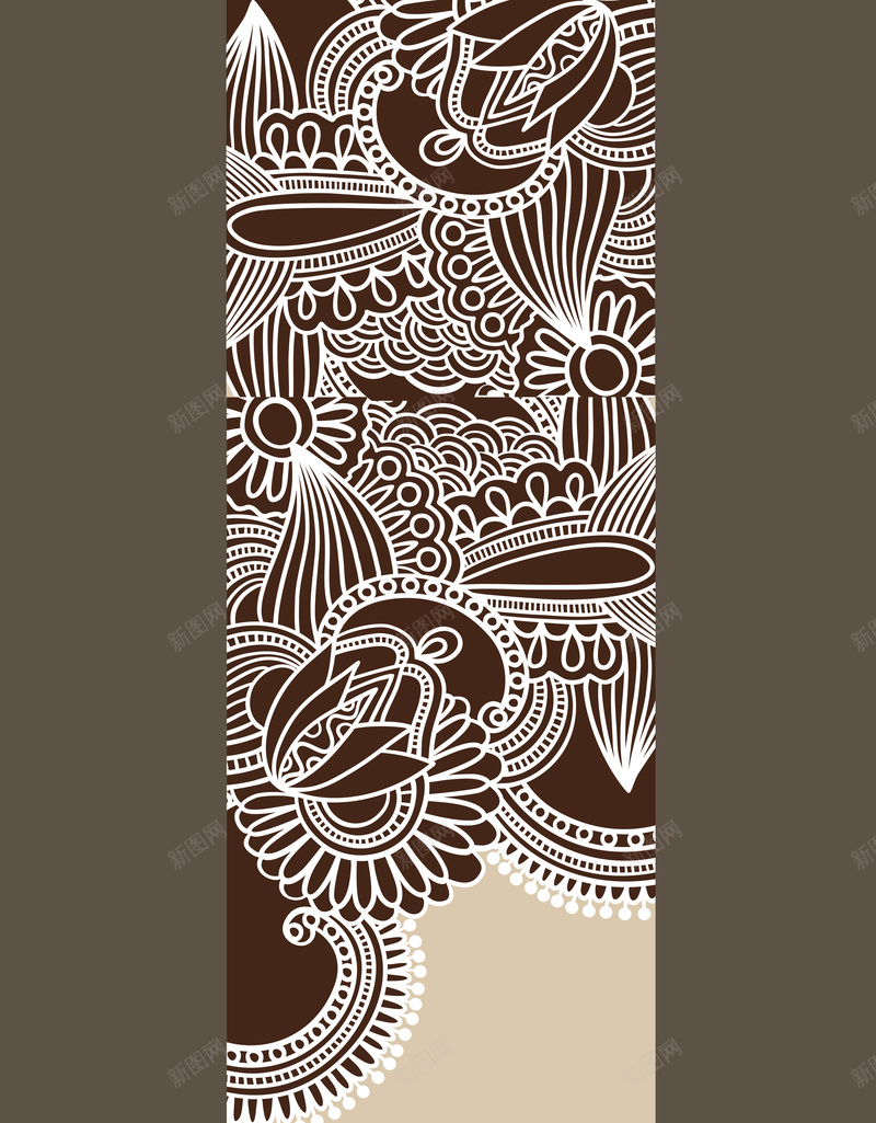 欧式图腾花纹美食菜谱背景矢量图ai设计背景_新图网 https://ixintu.com 咖啡色底纹 开心 欧式图腾 浪漫 海报 矢量 简约 美食 背景素材 花纹 菜单 菜谱 菜谱大气 矢量图