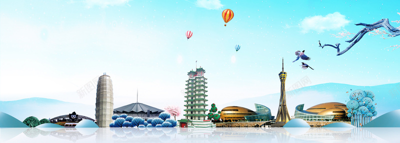 郑州印象旅游景色bannerpsd设计背景_新图网 https://ixintu.com 中国旅游 城市 城市海报 大气海报 旅游 旅游海报 郑州 郑州印象 郑州印象海报 郑州新貌 郑州海报