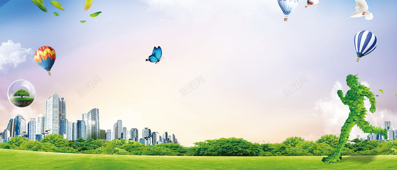 健康生活跑步城市景色bannerpsd设计背景_新图网 https://ixintu.com 健美 健身 健身房 健身房宣传 健身海报 减肥 力量 塑身 广 激情 热气 狂欢 素材 肌肉 质感