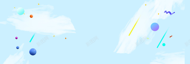 简约扁平几何bannerpsd设计背景_新图网 https://ixintu.com banner 几何 扁平 文艺 浅蓝色 海报 清新 简约 背景