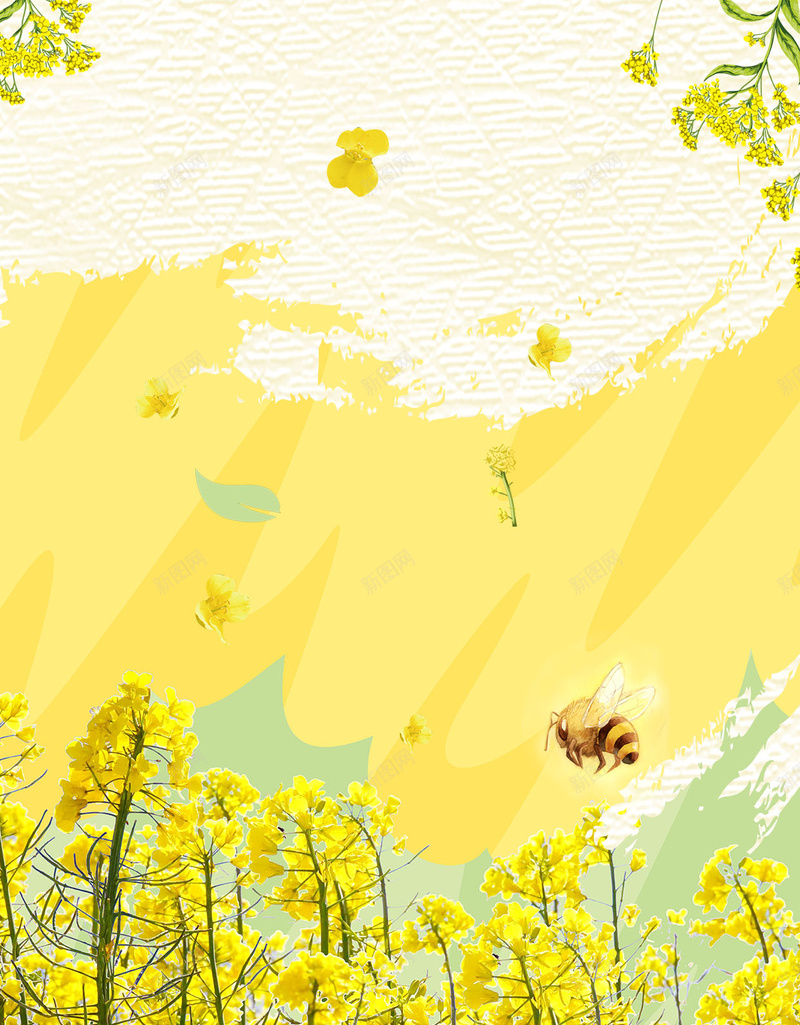 灿烂油菜花开海报H5背景psd分层psd设计背景_新图网 https://ixintu.com H5背景 h5 psd下载 摄影 油菜 油菜花 油菜花节 灿烂 花朵 蜜蜂 赏花 踏青 阳光 黄色