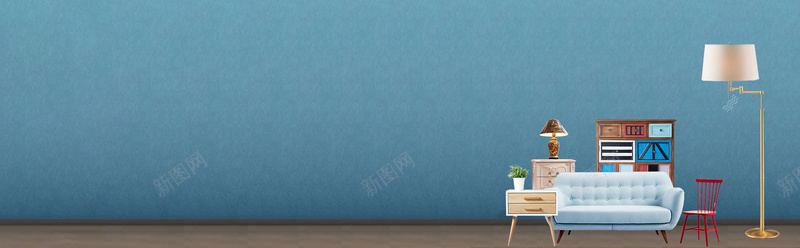 简约家装节促销蓝色磨砂背景psd设计背景_新图网 https://ixintu.com 几何 家装海报 家装节 广告 房屋装修 温馨家居 素材 背景 装修建材 装修节 设计