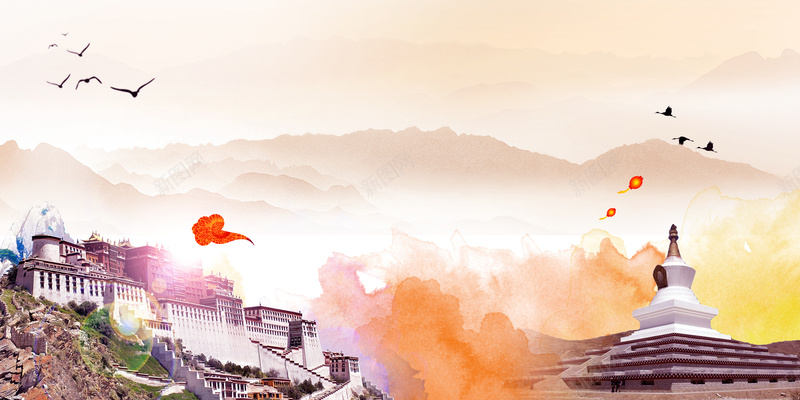 圣地西藏文化旅游宣传海报背景psd设计背景_新图网 https://ixintu.com 中华人民共和国西藏自治区 中国西藏 兴奋 和谐西藏 圣地西藏 广告海报背景 西藏创意广告 西藏印象 西藏小吃 西藏建筑 西藏旅游 西藏简介