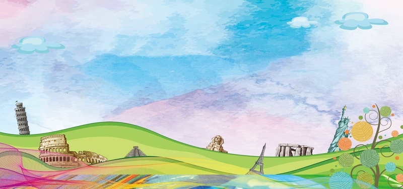 文明旅游卡通海报背景psd设计背景_新图网 https://ixintu.com 公益海报 公约 国家旅游局 宣传 宣传栏 展板 展架 文明旅游 文明旅游公约 新版 最新内容 海报