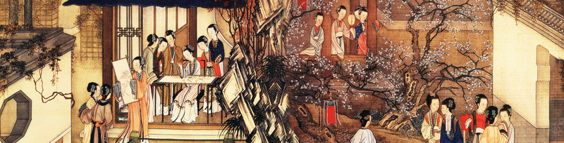 古代画美女图背景图淘宝bannerpsd设计背景_新图网 https://ixintu.com banner 中国风 古代画美女图 海报banner 淘宝 背景图