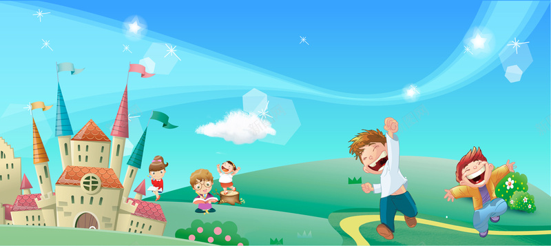 儿童安全教育清新梦幻蓝色背景psd设计背景_新图网 https://ixintu.com 儿童 儿童背景 安全 教育 早教兴趣班 早教开课 早教招生 早教活动 早教课体验 梦幻蓝色背景 清新