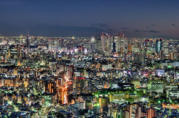 绚丽大都市城市夜景jpg设计背景_新图网 https://ixintu.com 城市 夜景 大都市 绚丽