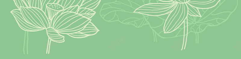 手绘荷花条纹素描绿色背景矢量图ai设计背景_新图网 https://ixintu.com 传统文化 创意设计 宣传海报 手绘荷花 条纹 矢量素材 素描 绿色背景 茶叶广告 矢量图