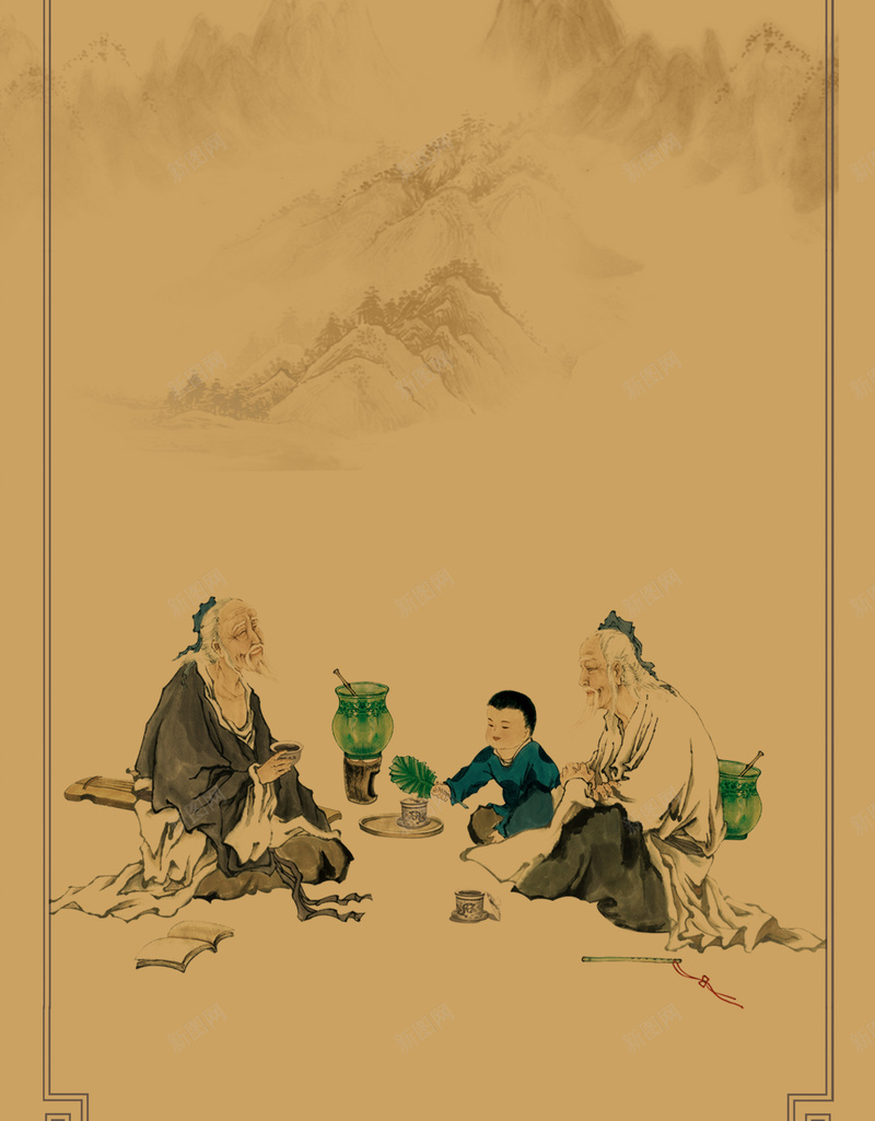 医学展板背景psd设计背景_新图网 https://ixintu.com 中国风 仿真画图片下载 医学 医学背景图片 医生 医生画 古画 挂画 祥云