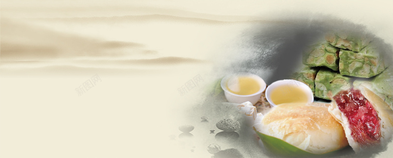 云南鲜花饼背景psd设计背景_新图网 https://ixintu.com 云南特产 名吃 大气 海报banner 美食 饼 鲜花饼