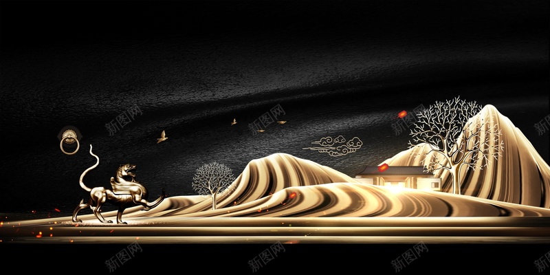 新中式地产高端地产开幕背景jpg设计背景_新图网 https://ixintu.com PSD源文件 PSD素材 中国风 中式 中式地产 分层文件 别墅院子 古典 复古 庭院 新中式 背景模板 背景海报 背景素材 高清背景