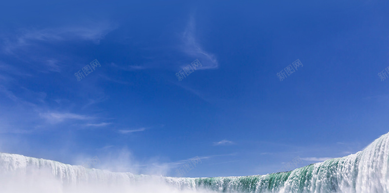 瀑布蓝天晴空H5背景psd设计背景_新图网 https://ixintu.com 晴空 水 瀑布 瀑布水 自然 蓝天 蓝色 风景