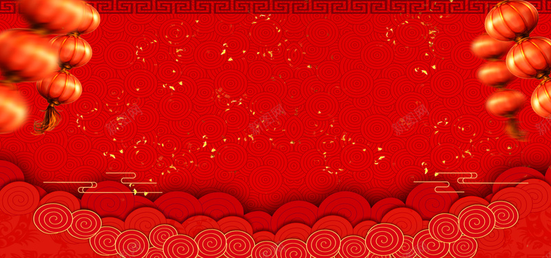 春节鸡年喜庆红色电商海报背景psd设计背景_新图网 https://ixintu.com 喜迎新春 恭贺新春 新春创意 新春快乐 新春晚会 新春活动 欢度新春 贺新春 迎新春 闹新春