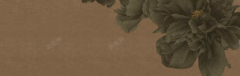 古典背景大全psd设计背景_新图网 https://ixintu.com 中国风 古琴 小清新背景装饰 牡丹花开 画册背景