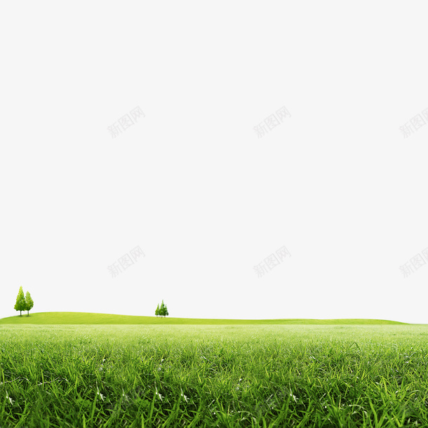 绿色草地psd设计背景_新图网 https://ixintu.com 绿色 草地