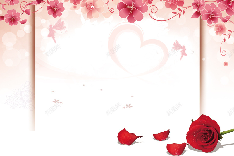 妇女节玫瑰花海报背景jpg设计背景_新图网 https://ixintu.com 38女王节 38妇女节宣传 女人节 展板 晚会 母亲节 海报 爱心 玫瑰花 舞台 节日素材 花朵