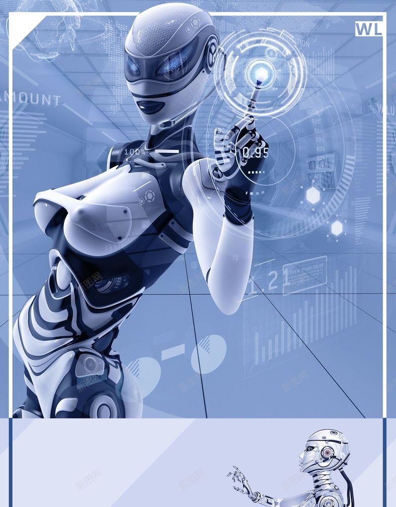 科技未来人工智能psd设计背景_新图网 https://ixintu.com 150PPI AI科技 PSD源文件 人工智能 分层文件 平面设计 引领未来科技 机器人 梦幻科技 科技 虚拟现实 高科技公司