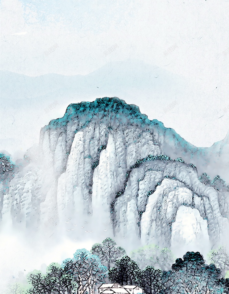 中国风山水意境装饰画psd设计背景_新图网 https://ixintu.com 中国风 中式客厅 书房 分层文件 办公室装饰画 唯美 国画 宁静 客厅装饰画 山水意境 平面设计 意境 无框画 水墨山水 江南 源文件 玄关 玄关装饰画 装饰画 高清