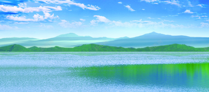 青山绿水背景海报psd设计背景_新图网 https://ixintu.com 摄影 海报 海报banner 背景 自然风光 青山绿水 风景