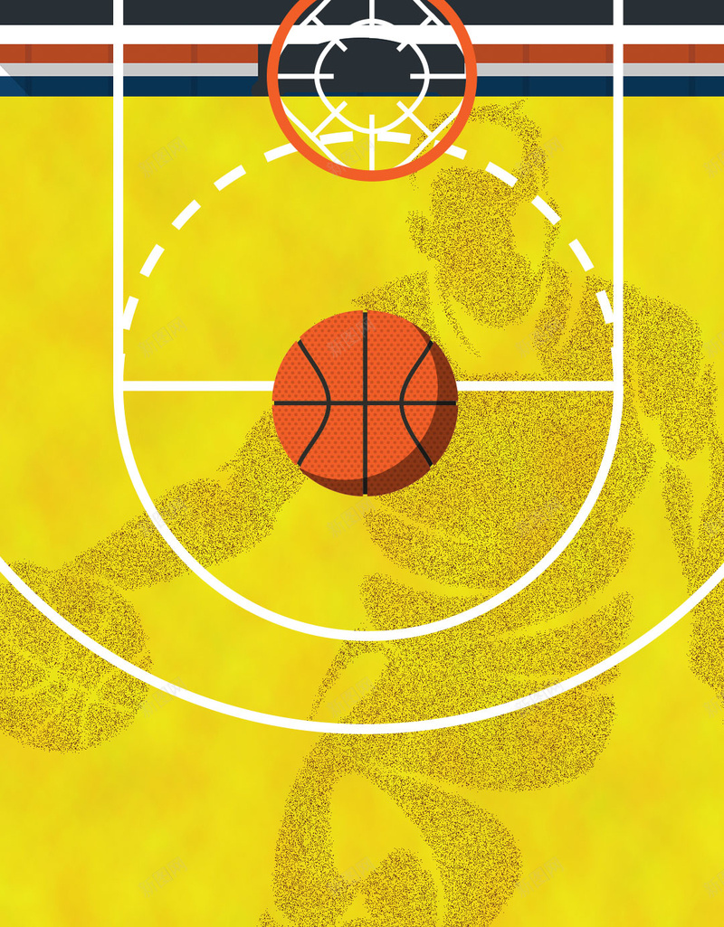 黄色质感简约篮球PSD分层H5背景psd设计背景_新图网 https://ixintu.com H5 PSD分层 体育竞技 激情 简约 篮球 篮球场地 篮球比赛 背景素材 质感 运动 黄色