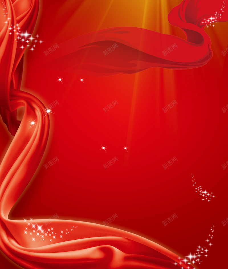 招商广告海报背景psd设计背景_新图网 https://ixintu.com psd分层素材 亮点 商场 图片 招商 招商广告 招商广告模板下载 星光 源文 红底 隆重招商 飘带