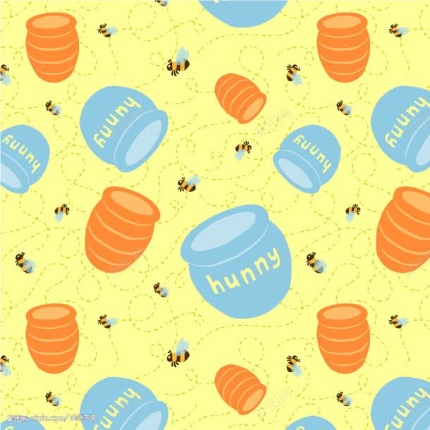 卡通蜂蜜罐子维尼熊海报背景jpg高清背景_新图网 https://ixintu.com 卡通 海报 罐子 背景 蜂蜜