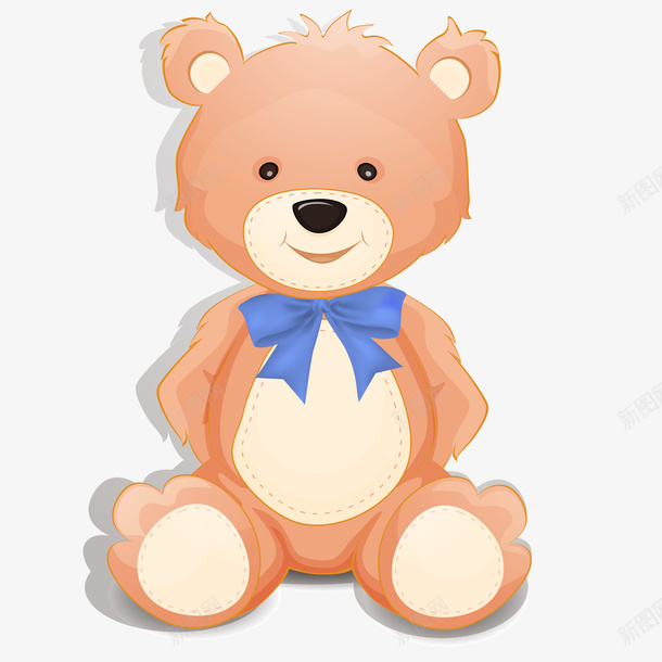 卡通手绘小熊礼物png免抠素材_新图网 https://ixintu.com 卡通小熊 小熊礼物 手绘卡通小熊免费png下载 手绘小熊矢量图