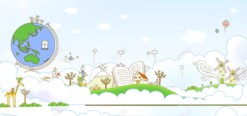 手绘卡通背景psd设计背景_新图网 https://ixintu.com 卡通 卡通海报 卡通画 可爱 展板 工笔画 幼儿园 幼儿园展板 幼儿园背景 幼儿园背景画 彩虹 手绘 手绘画 插画 海报 海报banner 白云 童趣 背景 背景板 草 草地