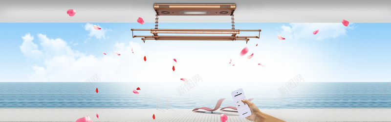 晾衣架大促销几何小清新景色蓝色背景psd设计背景_新图网 https://ixintu.com 几何 家装海报 家装节 广告 房屋装修 温馨家居 素材 背景 装修建材 装修节 设计