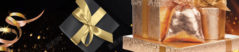 扫码送大礼宣传促销海报psd设计背景_新图网 https://ixintu.com 丝带 优惠 公众号推广 扫一扫 扫码送大礼 活动 码上有礼 礼物盒 购物 黑金