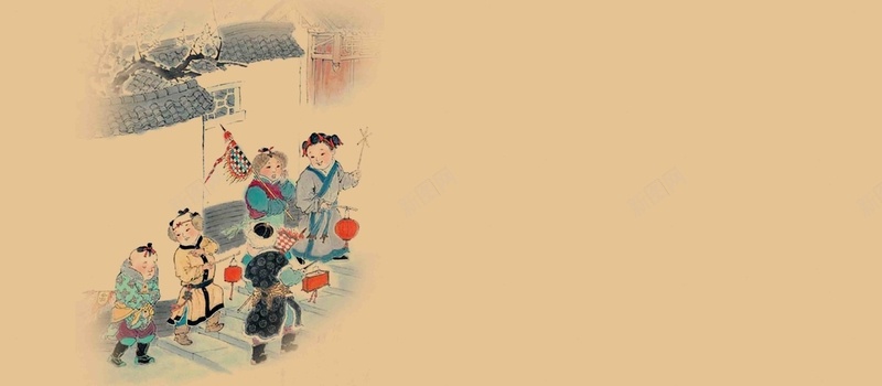 腊八节海报背景模板psd设计背景_新图网 https://ixintu.com psd 人物 传统节日 创意 手绘 海报 简约 腊八节 设计